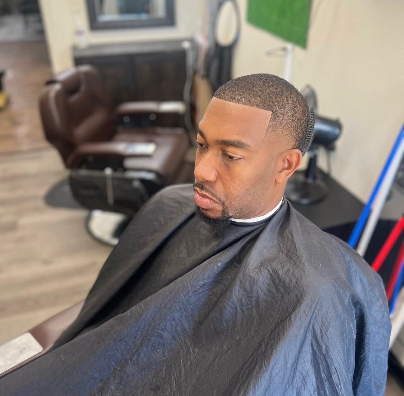Textured Top & Fade